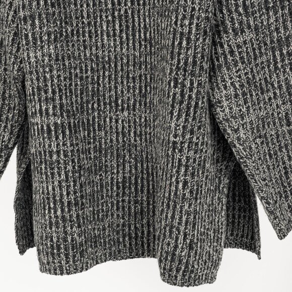 Acne Studios Grey Wool Ribbed Turtleneck Sweater - Picture 8 of 11